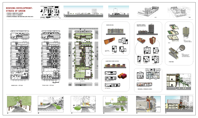 architecture presentation poster